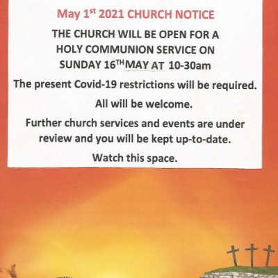 16 May '21 Church Service