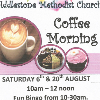 Fun Bingo Coffee Mornings - August 2022