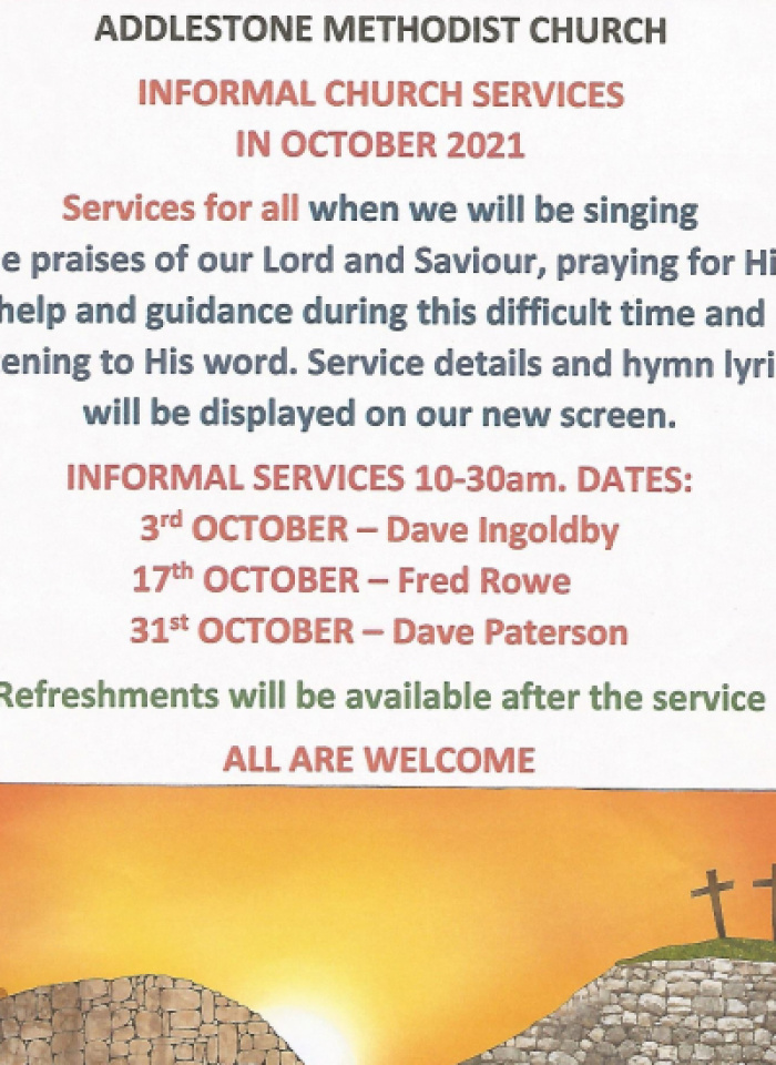 Informal Services - Oct 21